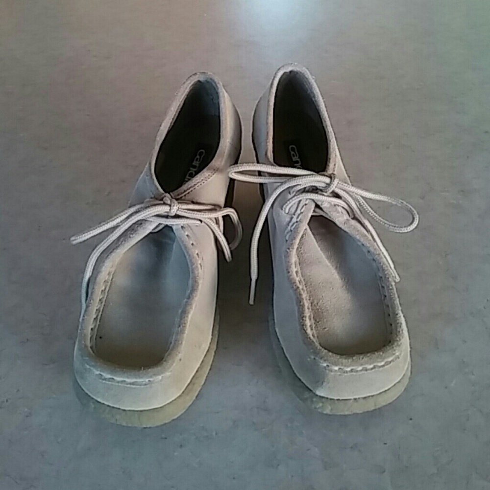 Suede shoes